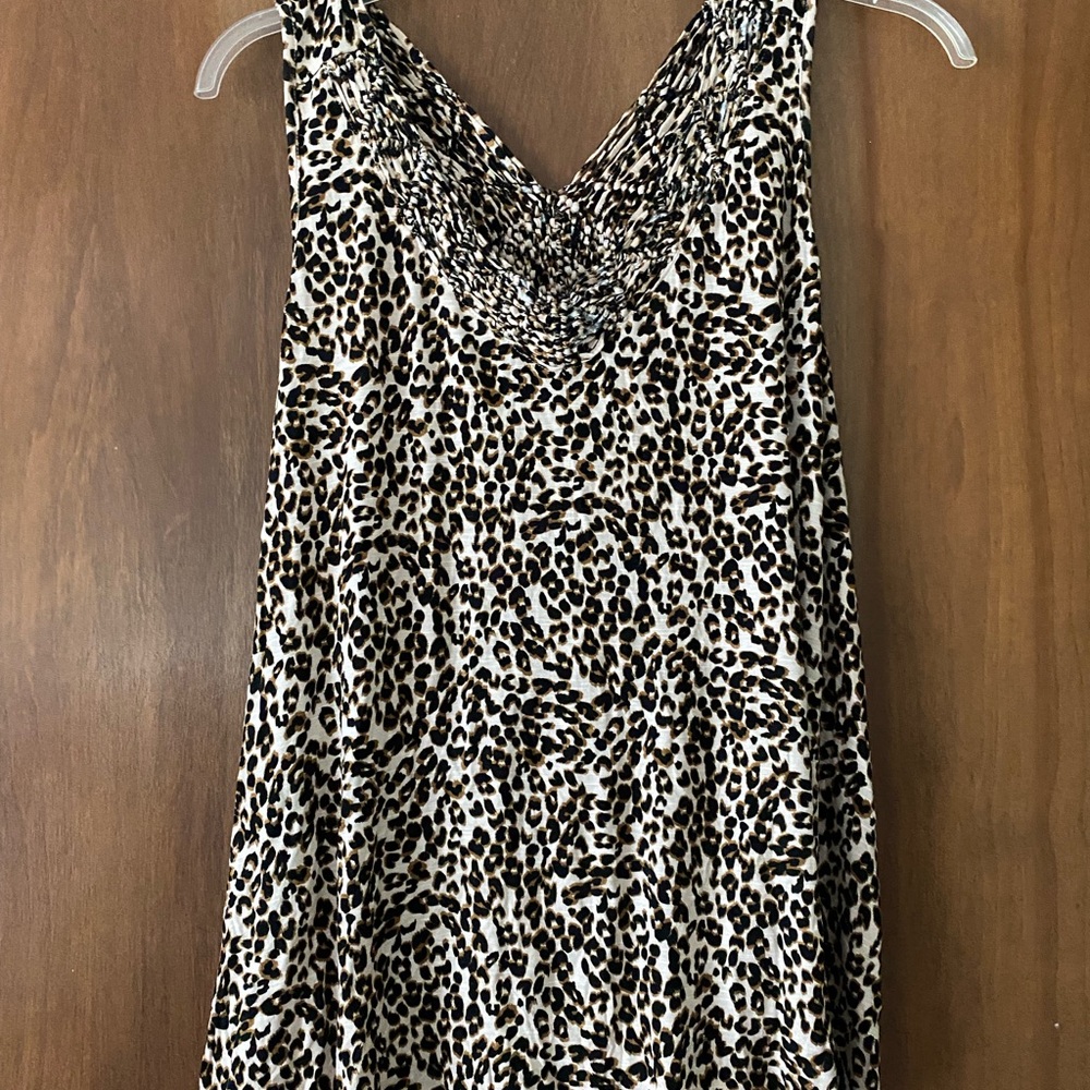 Maurices Animal Print Tank Top